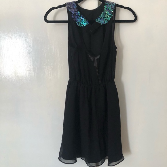 NWT BCBGeneration sequin peter pan collar dress - Picture 3 of 8